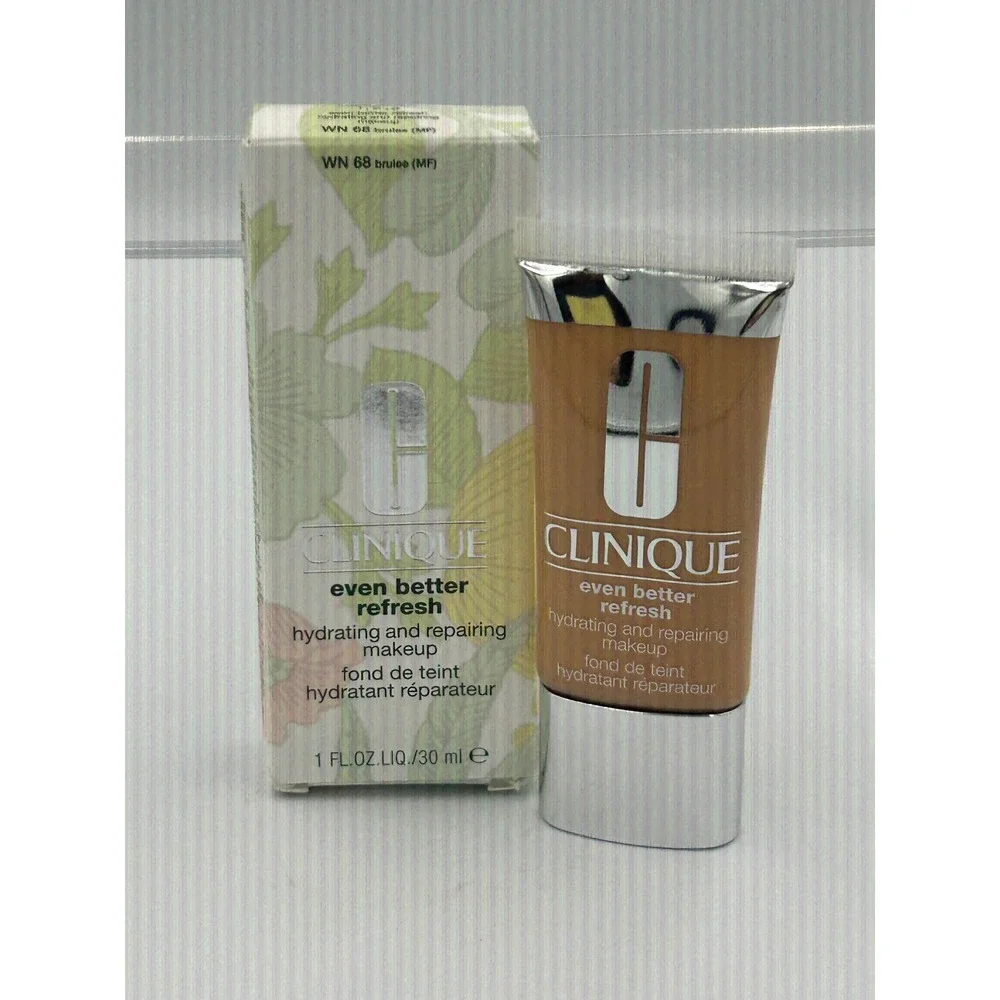 Clinique Even Better‎ Refresh Foundation 1oz WN 68 Brulee New Hydrating Makeup